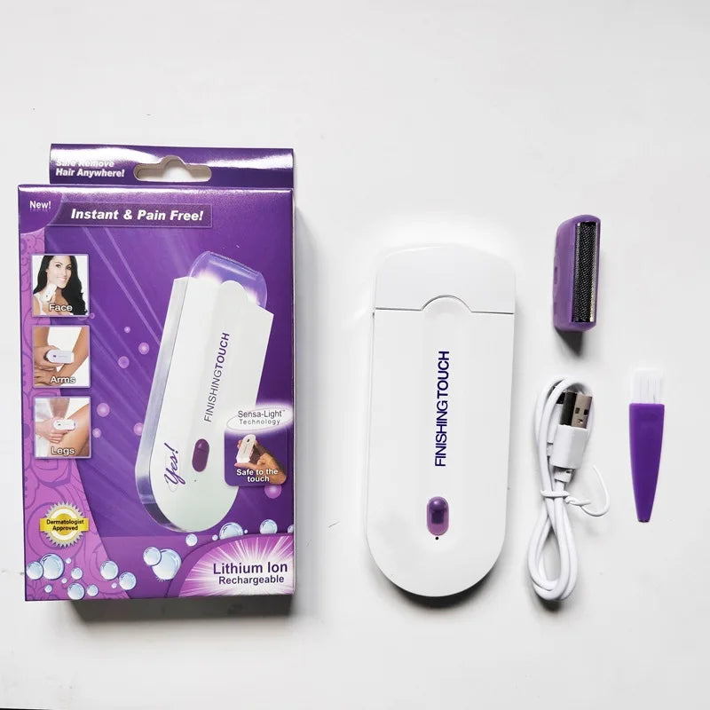 Depilador Recarregável Facial e Corporal