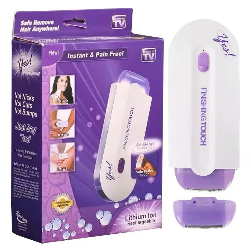 Depilador Recarregável Facial e Corporal