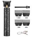 Máquina de Cortar Cabelo e Barba T9 USB LED