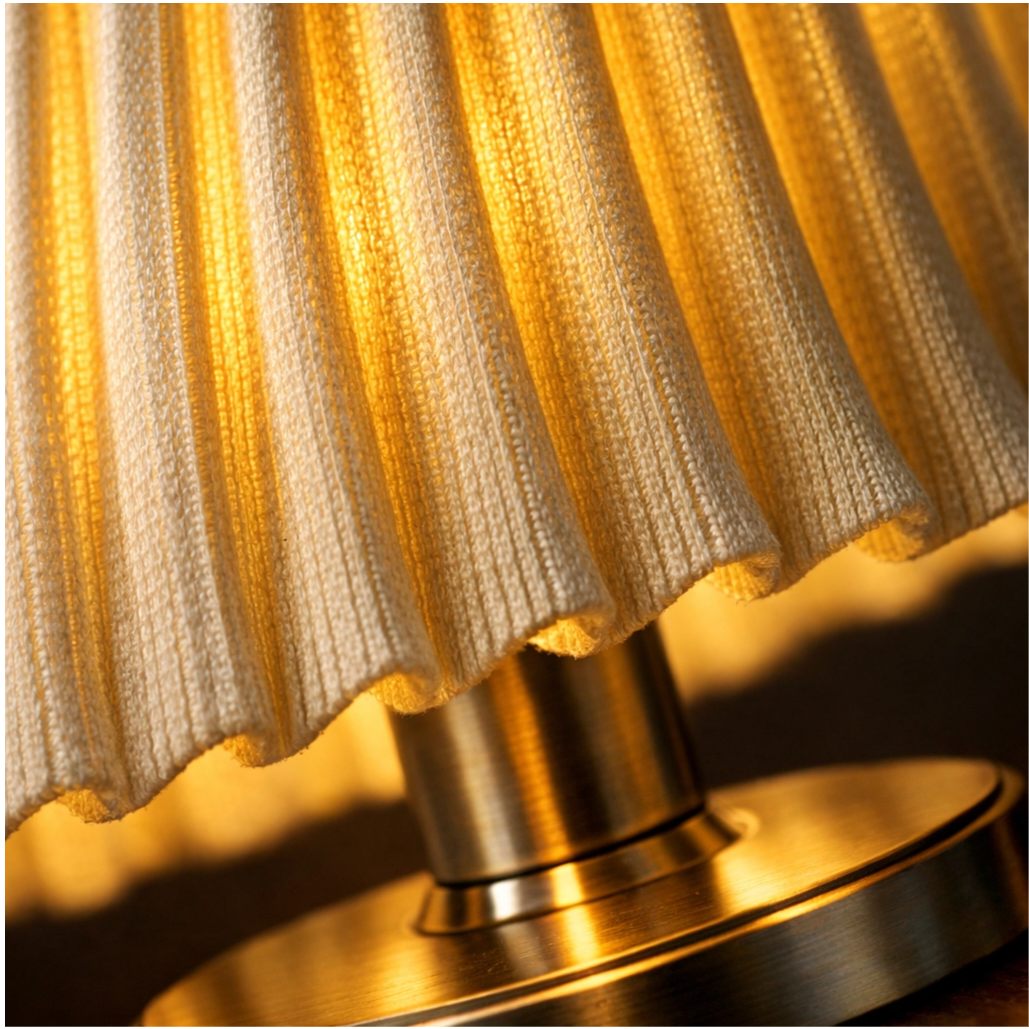 Luminária Aura Calm™ – Luz Quente Minimalista para Ambientes Aconchegantes